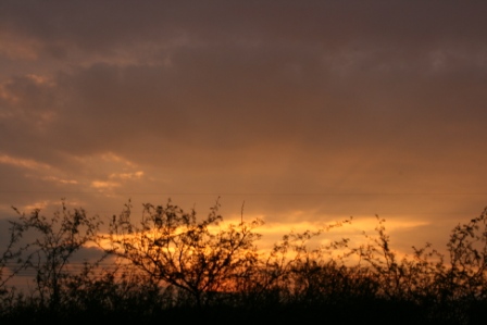 Sonnenuntergang in Gualeguaychu